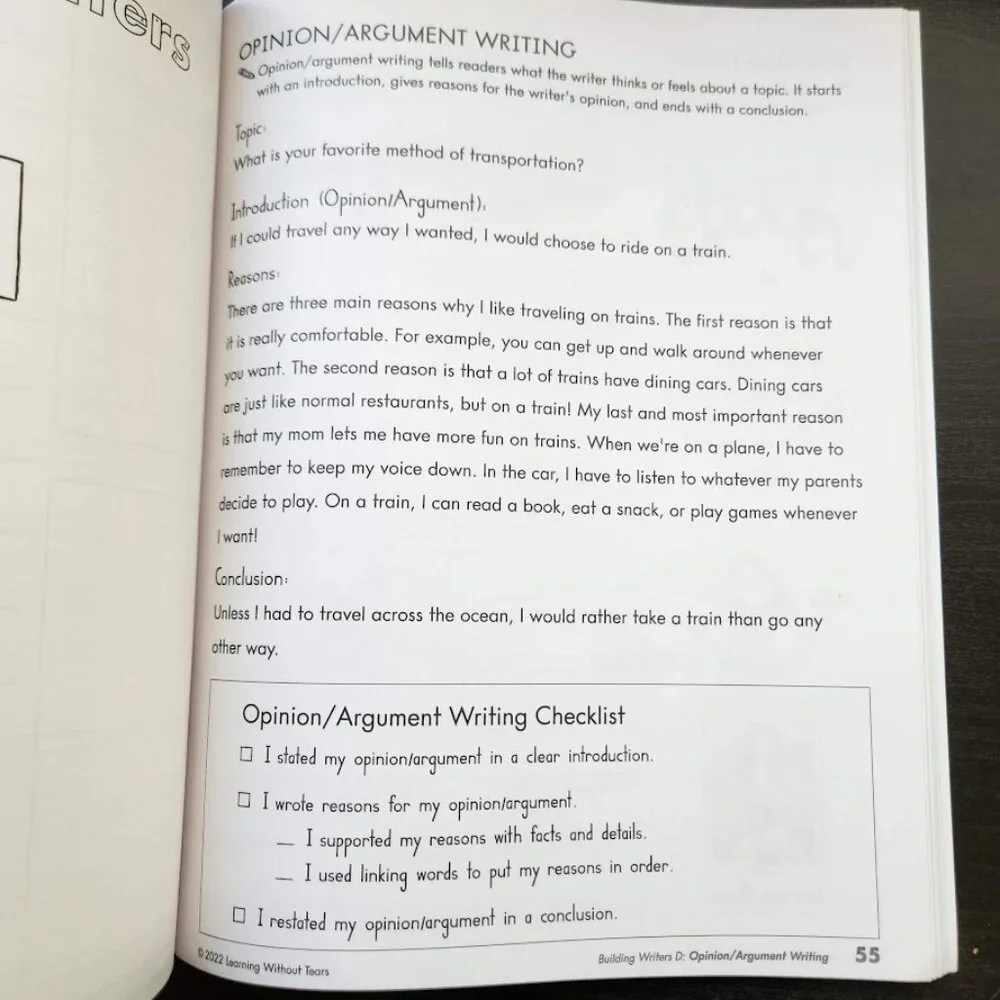 NEW Handwriting Without Tears Building Writers D 3rd Grade ISBN 9781952970924